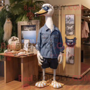 Figura de máscara de cisne...