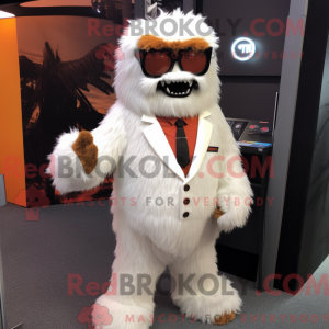 Rust Yeti maskot kostume...