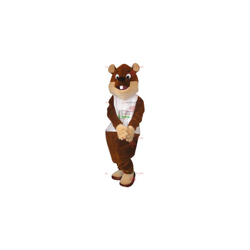 Mascota de perro caliente - Redbrokoly.com