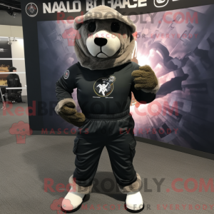Navy Seal mascottekostuum...