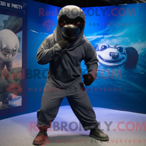 Navy Seal mascottekostuum...
