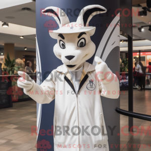 White Gazelle mascot...