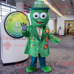 Green Jambalaya mascot...