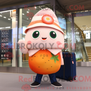 Peach Sushi Maskottchen...