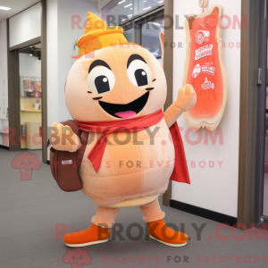 Peach Sushi maskot kostume...