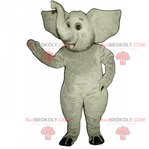 Mascota elefante joven - Redbrokoly.com