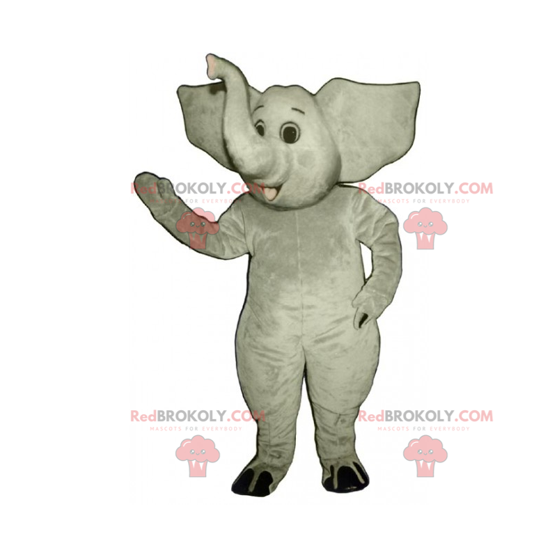 Young elephant mascot - Redbrokoly.com