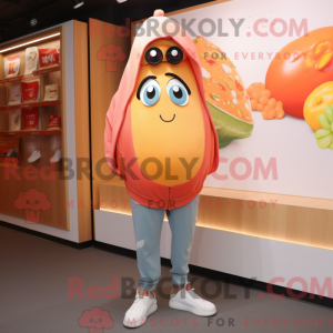Peach Fried Rice mascot...