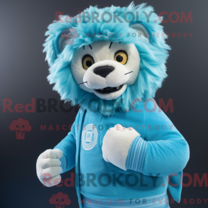 Disfraz de mascota Cyan...