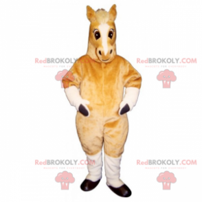 Maskotka klacz beżowa - Redbrokoly.com