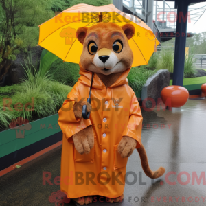 Rust Jaguarundi mascot...