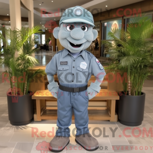 Silver Marine Recon mascot...