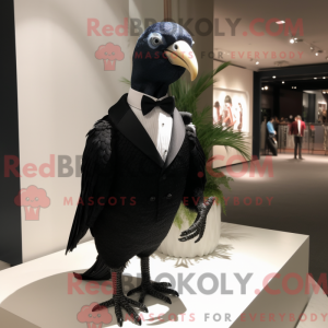 Black Guinea Fowl mascot...