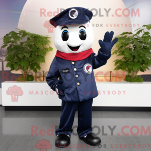 Máscara Navy Cherry com...