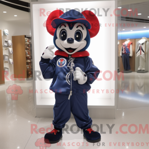 Máscara Navy Cherry com...