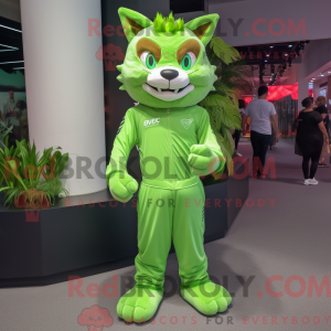 Costume de mascotte de Lynx...
