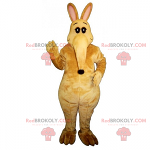 Kangaroo maskot med stor snute - Redbrokoly.com