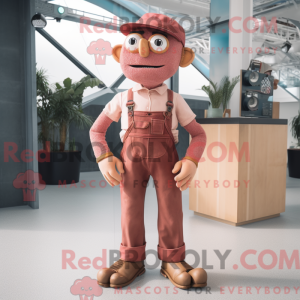 Rust Pink maskot kostume...