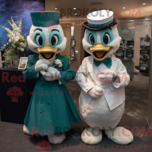 Teal Guinness mascot...