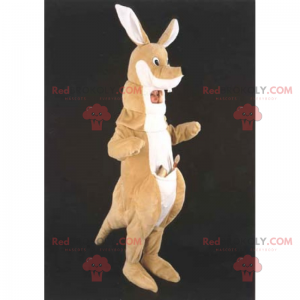 Kangaroo maskot med lomme - Redbrokoly.com