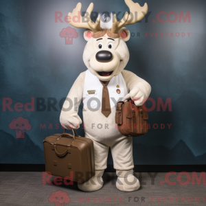 Costume mascotte d élan...