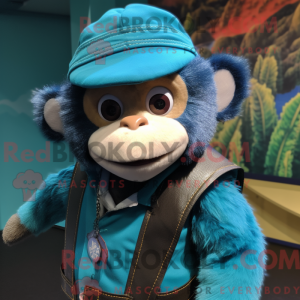 Maskottchenkostüm Blauer...