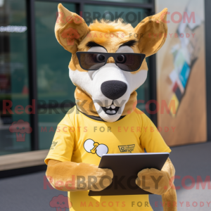 Personaggio mascotte Gold...
