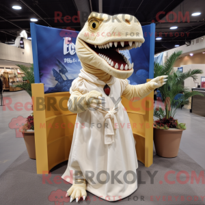 Disfraz de mascota T Rex...