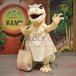 Postava maskota Cream T Rex...