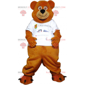Tennisspiller kenguru maskot - Redbrokoly.com