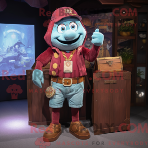 Personaggio mascotte Maroon...