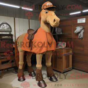 Disfraz de mascota de Rust...