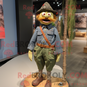 Olive Bürgerkrieg Soldat...