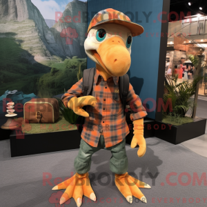 Peach Dimorphodon mascot...
