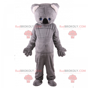 Soft fur koala mascot - Redbrokoly.com
