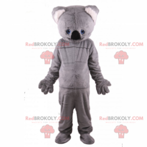 Soft fur koala mascot - Redbrokoly.com