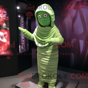 Lime Green Mummy...