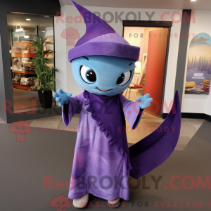 Lilla sværdfisk maskot...
