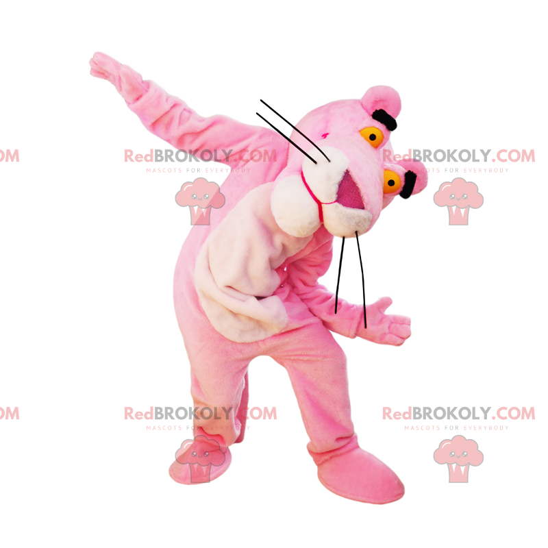 Maskot Růžového pantera - Redbrokoly.com Maskot Růžového pantera - Redbrokoly.com