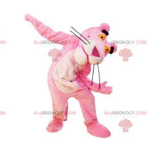 Maskot av den rosa panteren - Redbrokoly.com