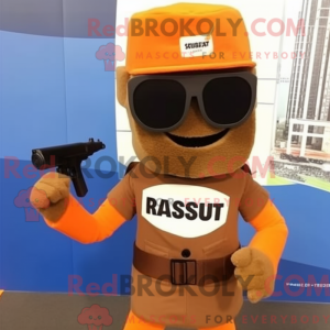 Rust Sniper maskot kostume...