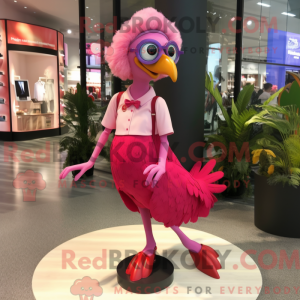 Máscara de Flamingo Magenta...