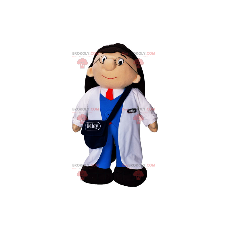 Laboratorieassistent maskot - Redbrokoly.com Laboratorieassistent maskot - Redbrokoly.com