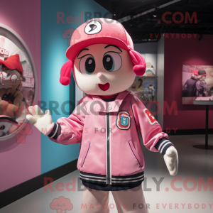Roze armband mascotte...