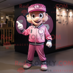 Roze armband mascotte...