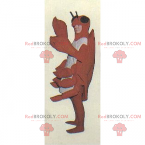 Lobster mascot - Redbrokoly.com