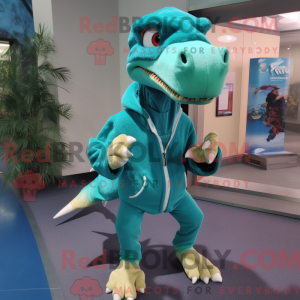 Turquoise Utahraptor...