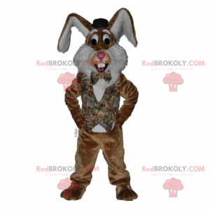 Kanin maskot med store ører - Redbrokoly.com