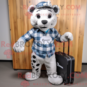 Silver Leopard mascot...