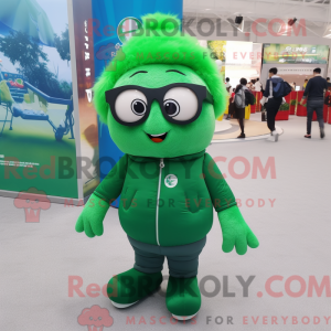 Forest Green Ice maskot...